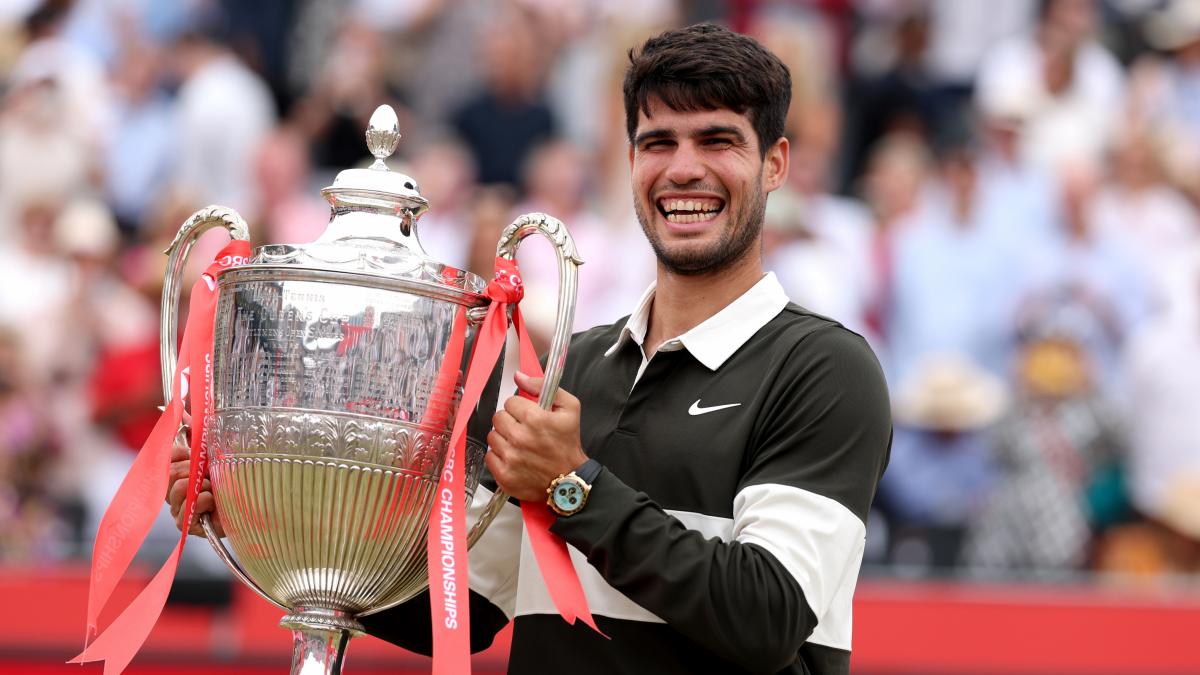 There is a phrase in this ‘BBC’ article on how Alcaraz gets to Wimbledon that in a few places it has been seen