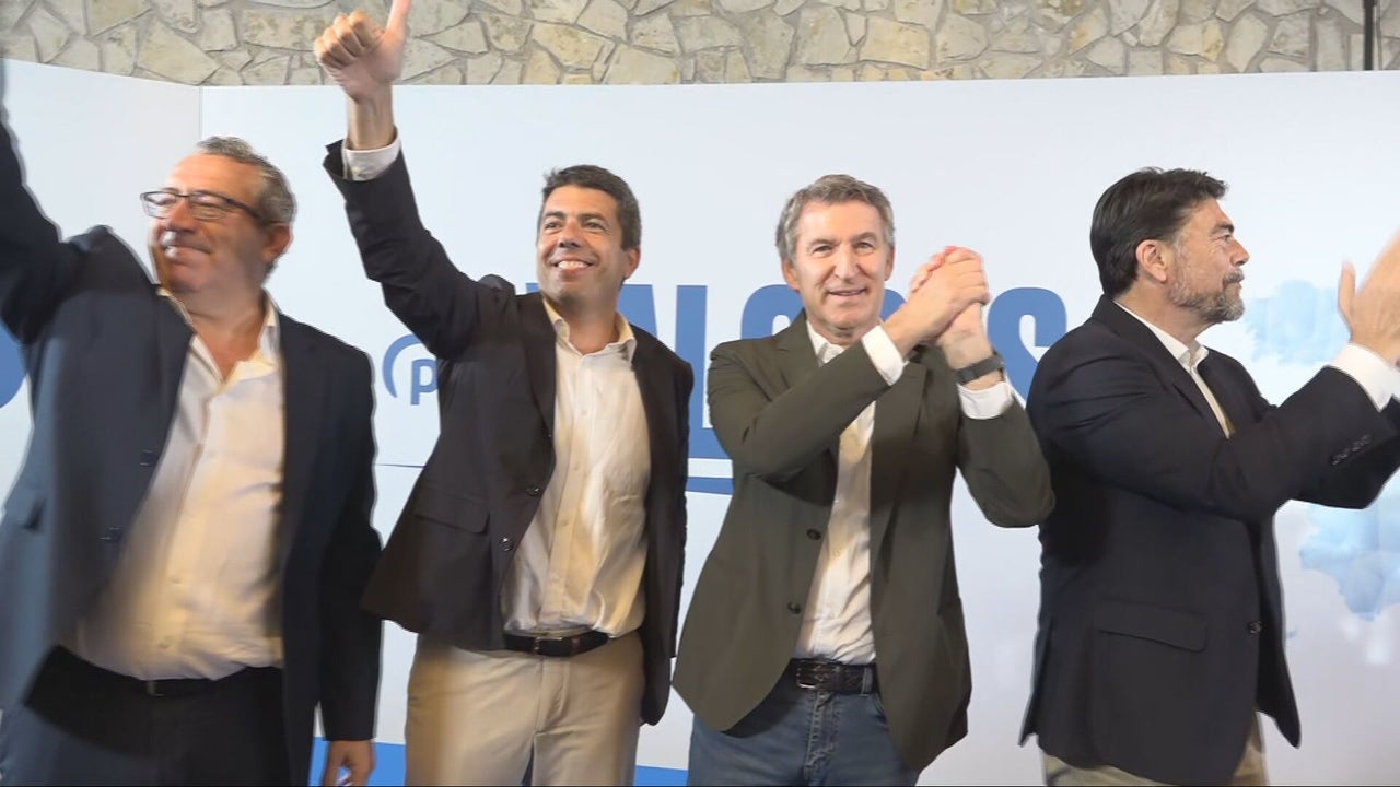 Feijóo unequivocally supports Mazón after months by balancing for his DANA management