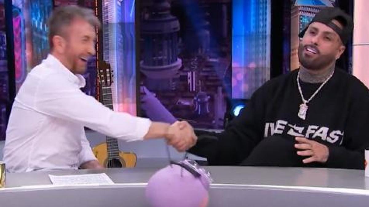 Pablo Motos gets completely to hear when listening to what has bought the singer Nicky Jam