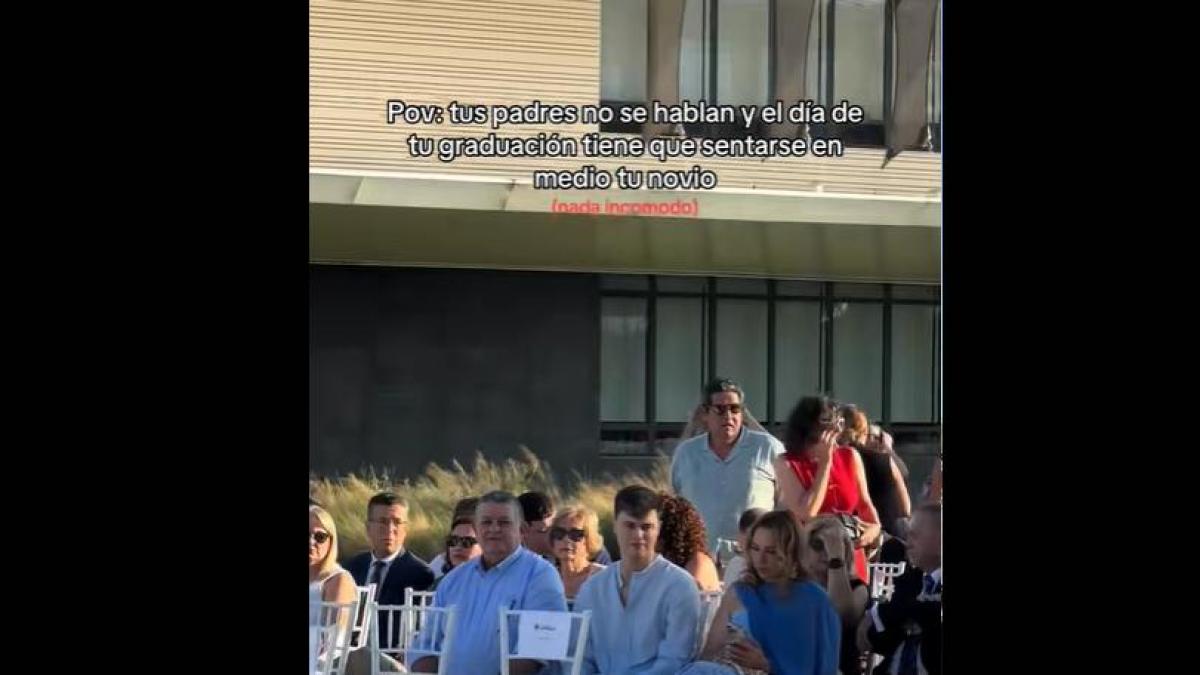 She graduated, her boyfriend goes to see her and the site where she feels becomes a challenge: many could not
