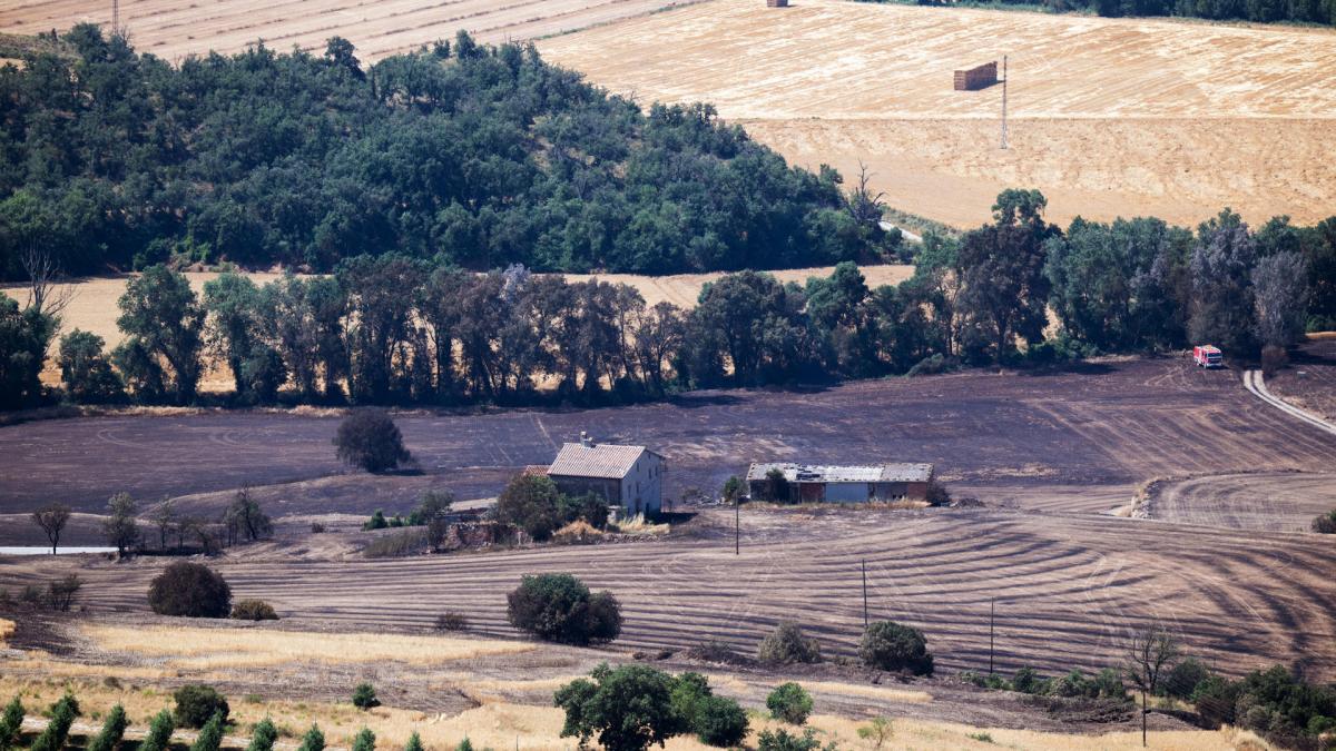Controlled the torrefeta fire, in Lleida, which has burned 5,577 hectares
